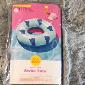 Blue Inflatable Swim Tube